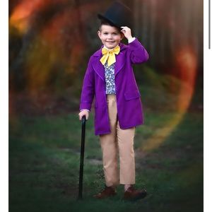 Trish Scully Willy Wonka Costume 4T